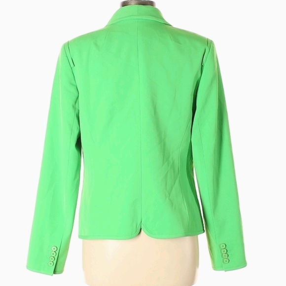 Trina Turk Neon Green Light Blazer - Picture 2 of 2